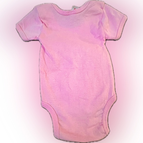 Onesie Baby Size Small Pink Cayman Islands Souvenir Tee Snap Closure Anchor - Picture 4 of 6